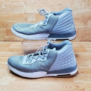 Nike 844515-003 Air Jordan Academy Wolf Gray Sneakers Mens Size 14
